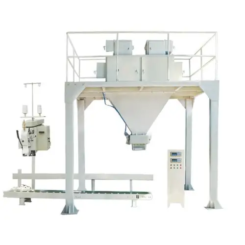 Cân đóng bao dạng bột 2 đầu cân