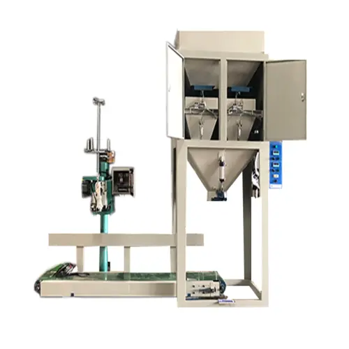 Cân đóng bao dạng hạt 2 đầu cân